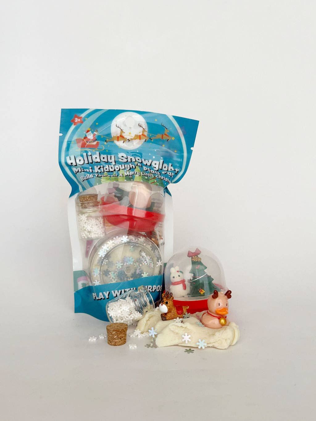 Holiday Snowglobe Mini KidDough Play Pack