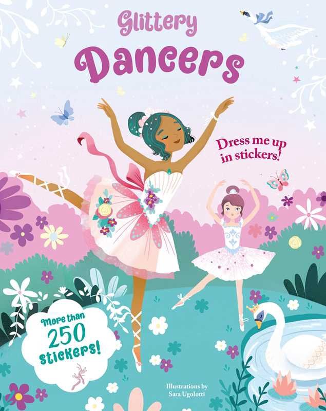 Glittery Dancers Sticker Book by SARA UGOLOTTI