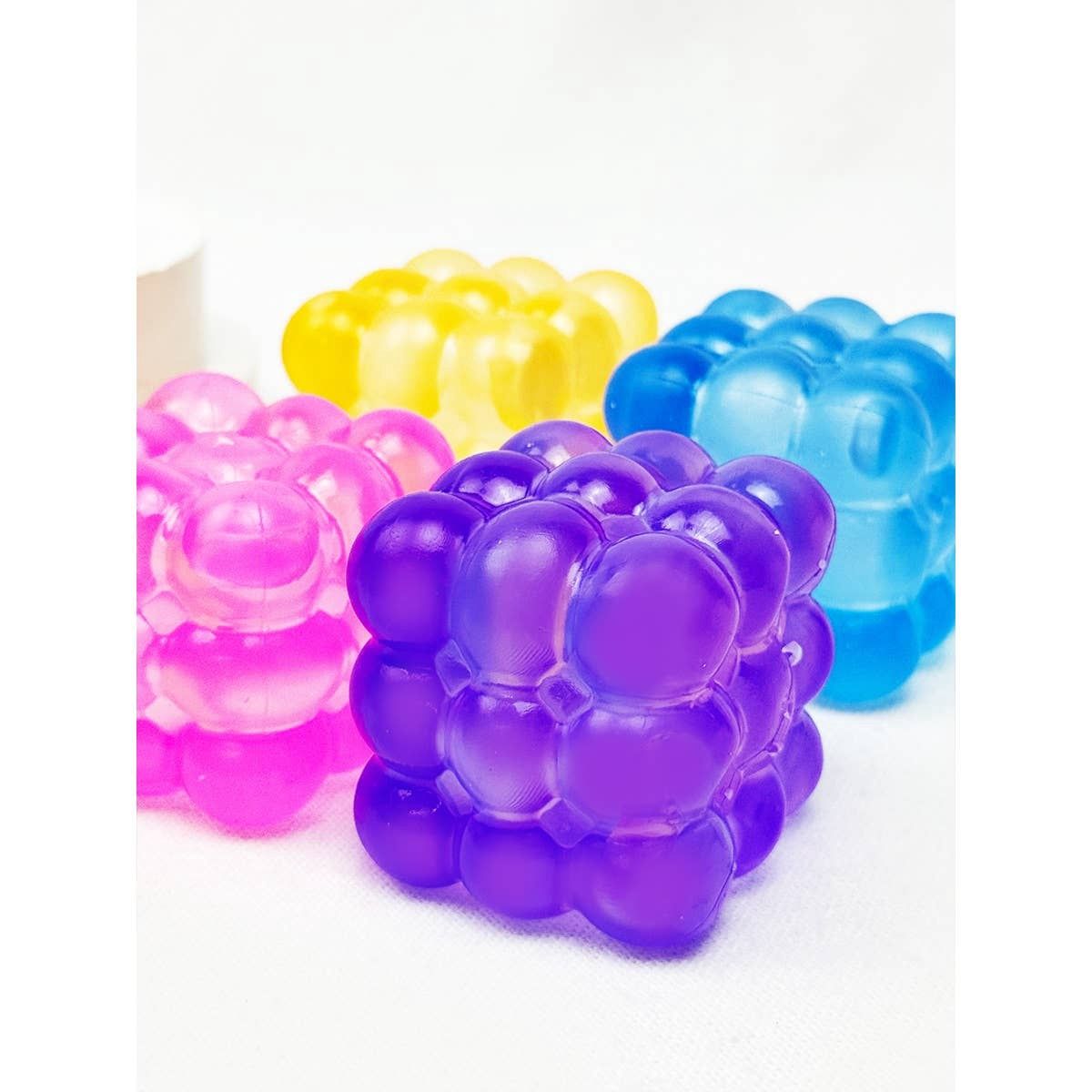 Viral Embossed Ice Cube Squishy Toy