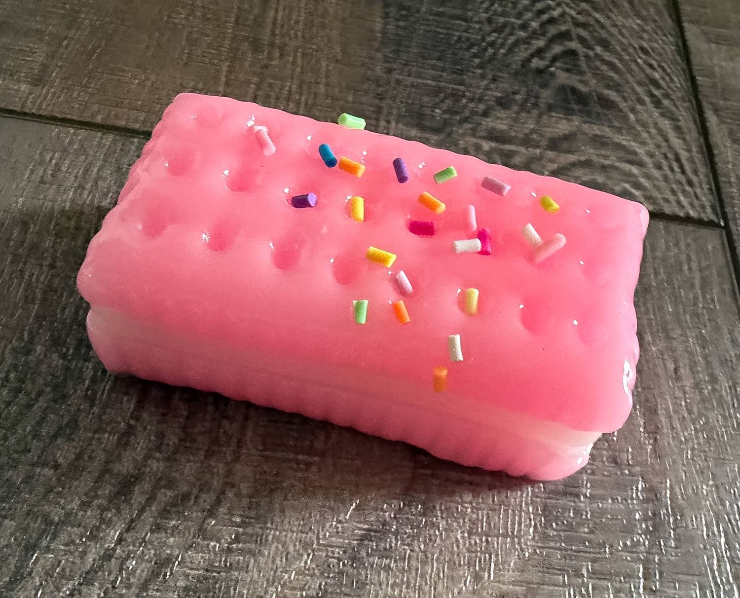 Squishy Squish Sandwich Cookie Cracker Stress Toy