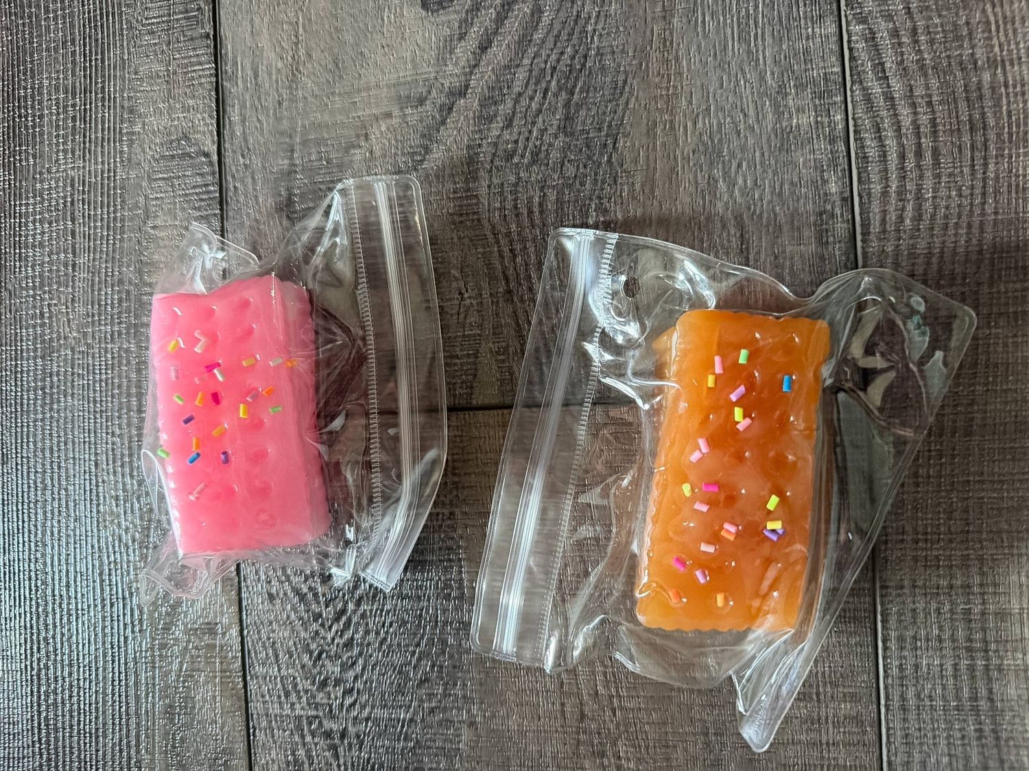 Squishy Squish Sandwich Cookie Cracker Stress Toy