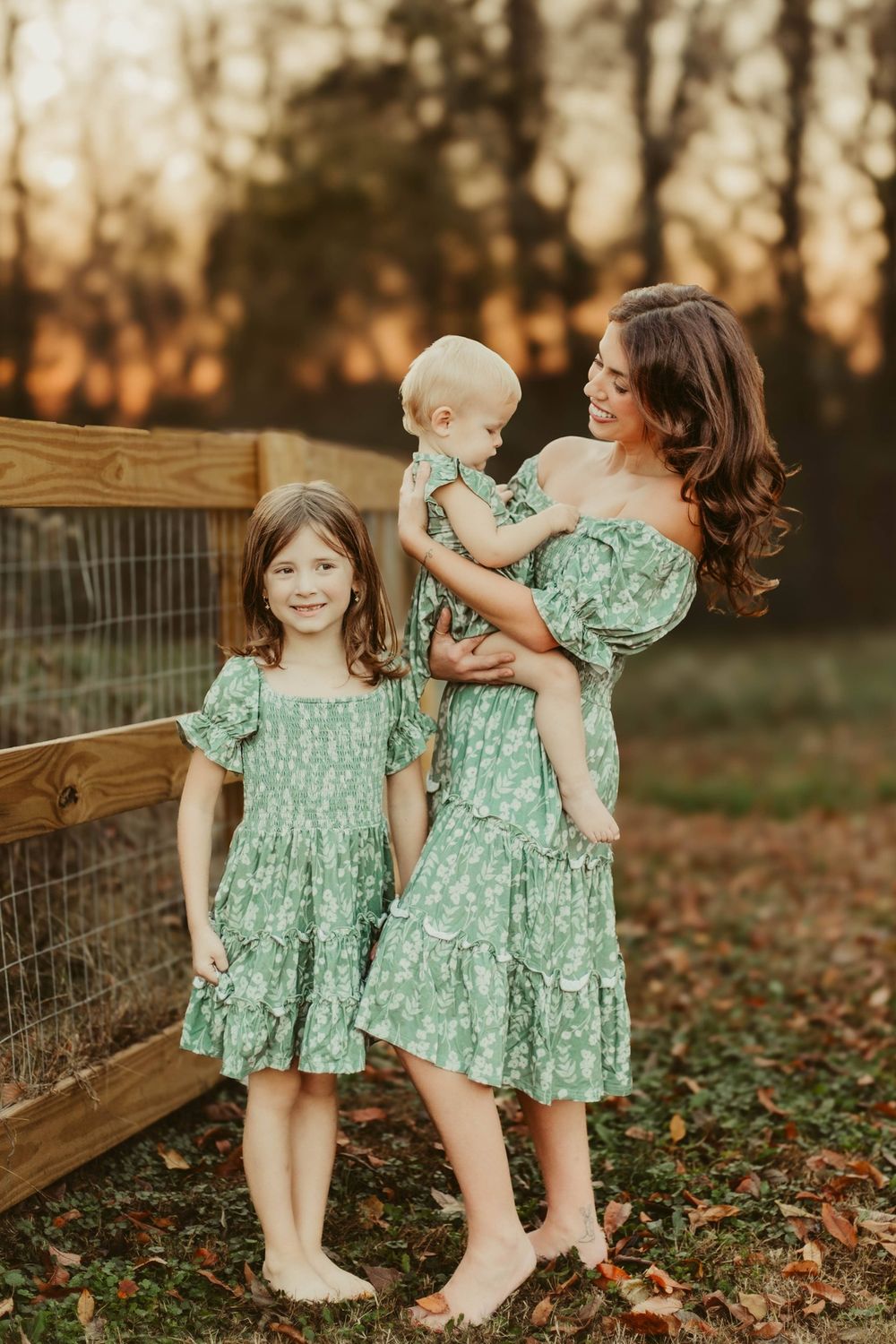 Bamboo Infant Dress- Whispering Meadows