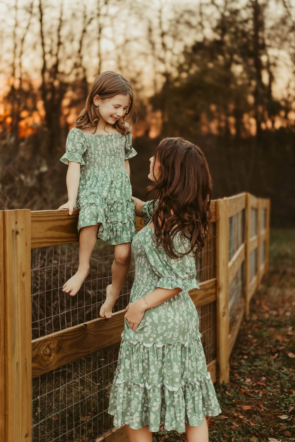 Adult Bamboo Dress- Whispering Meadows