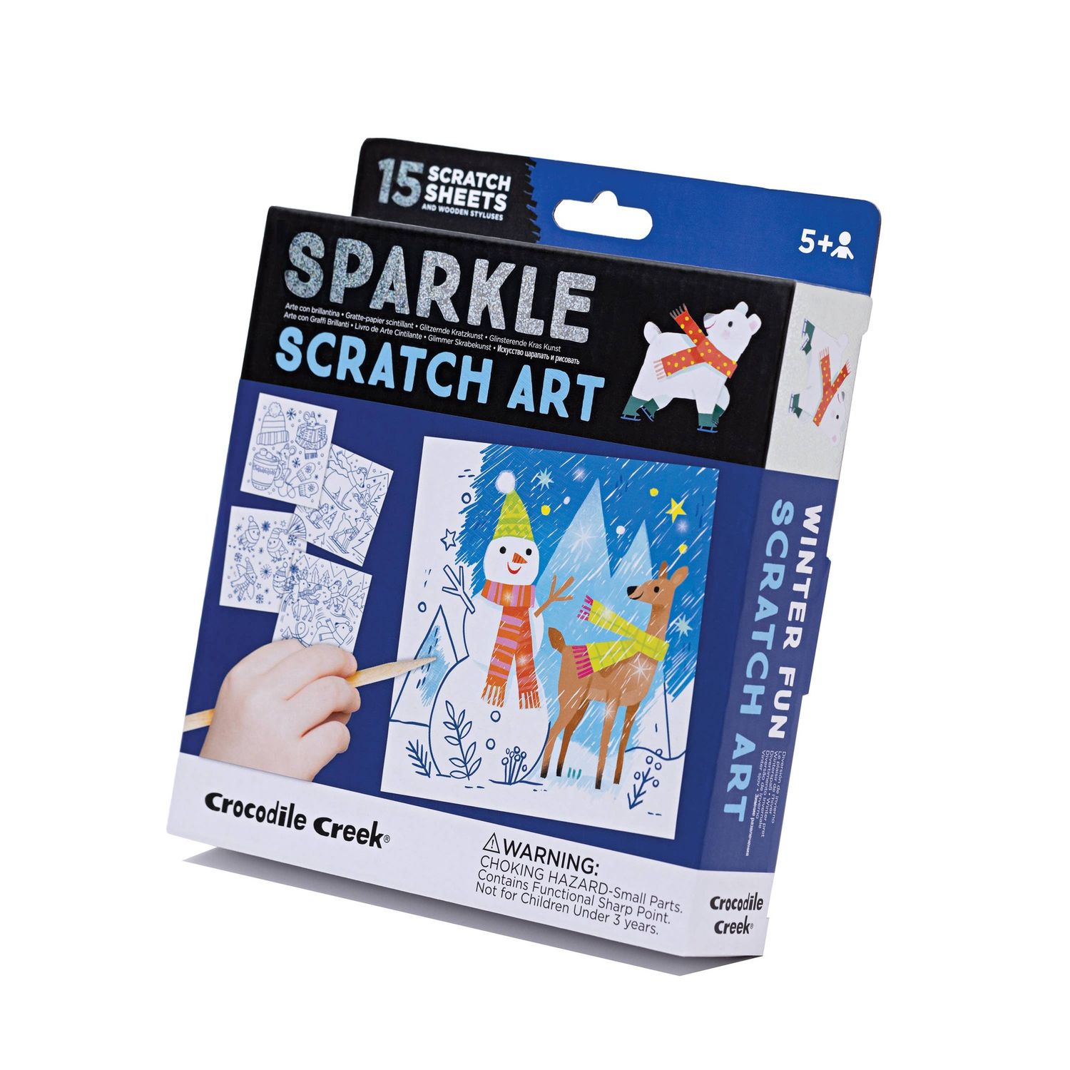 Scratch Art - Winter Fun