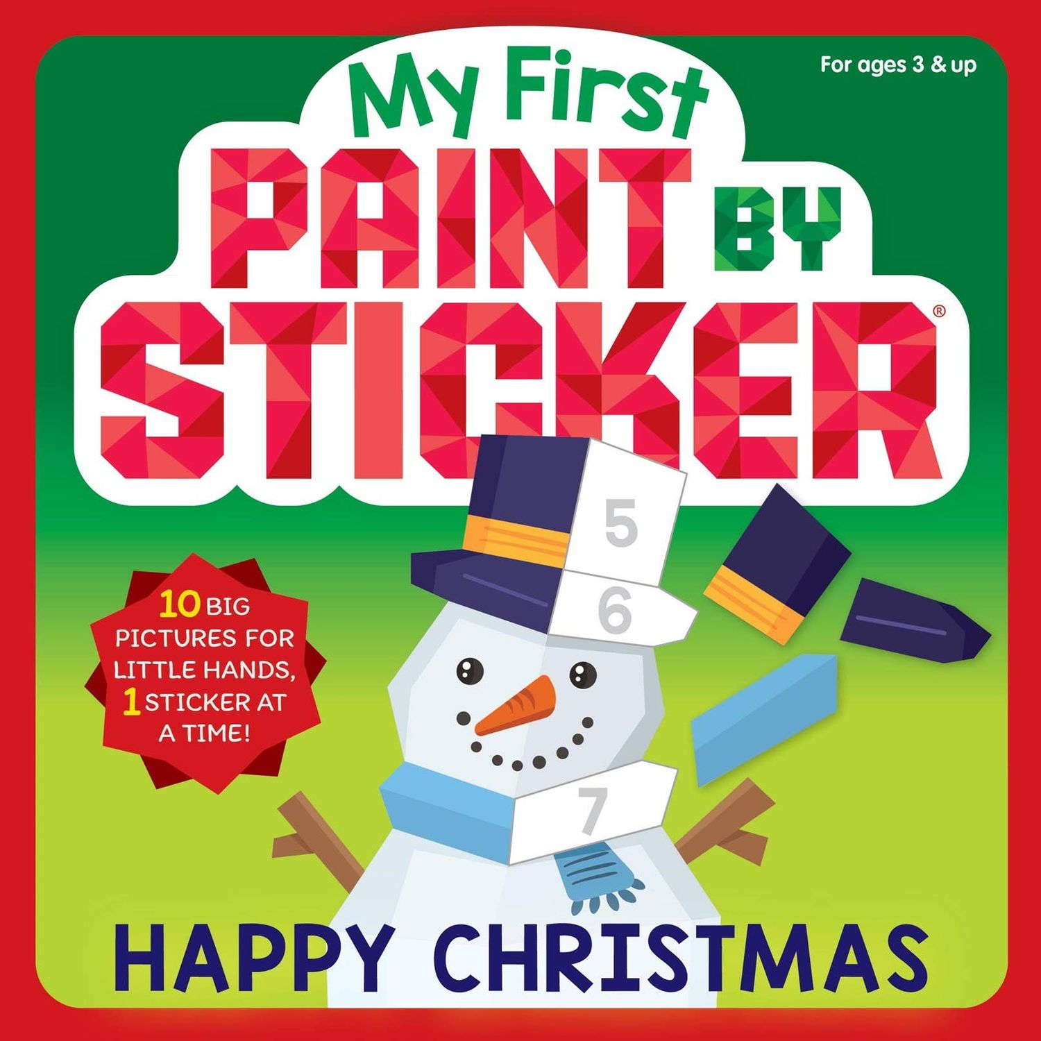 My First Paint by Sticker: Happy Christmas, Format: Trade Paperback
