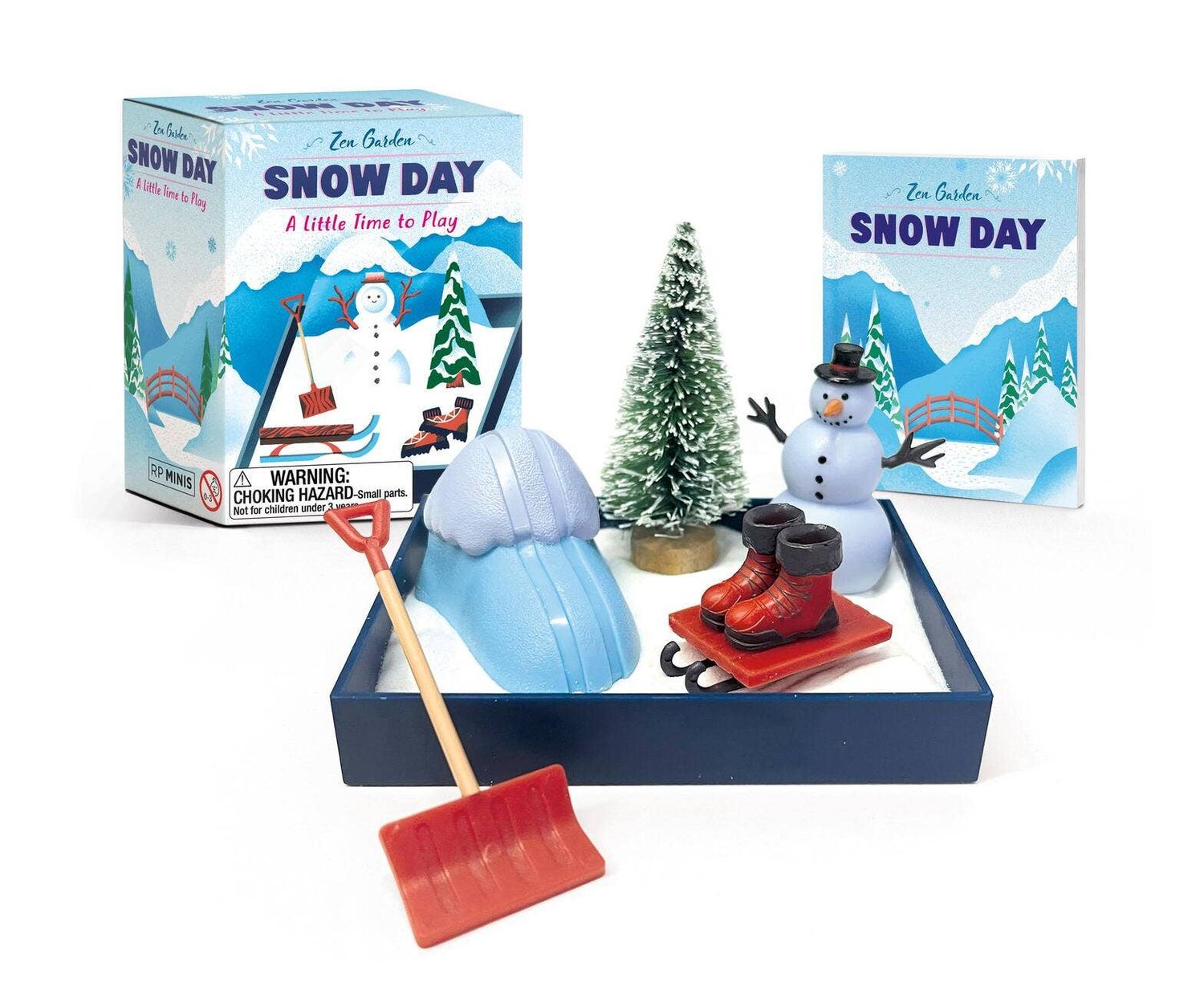Zen Garden Snow Day: Little Time To Play