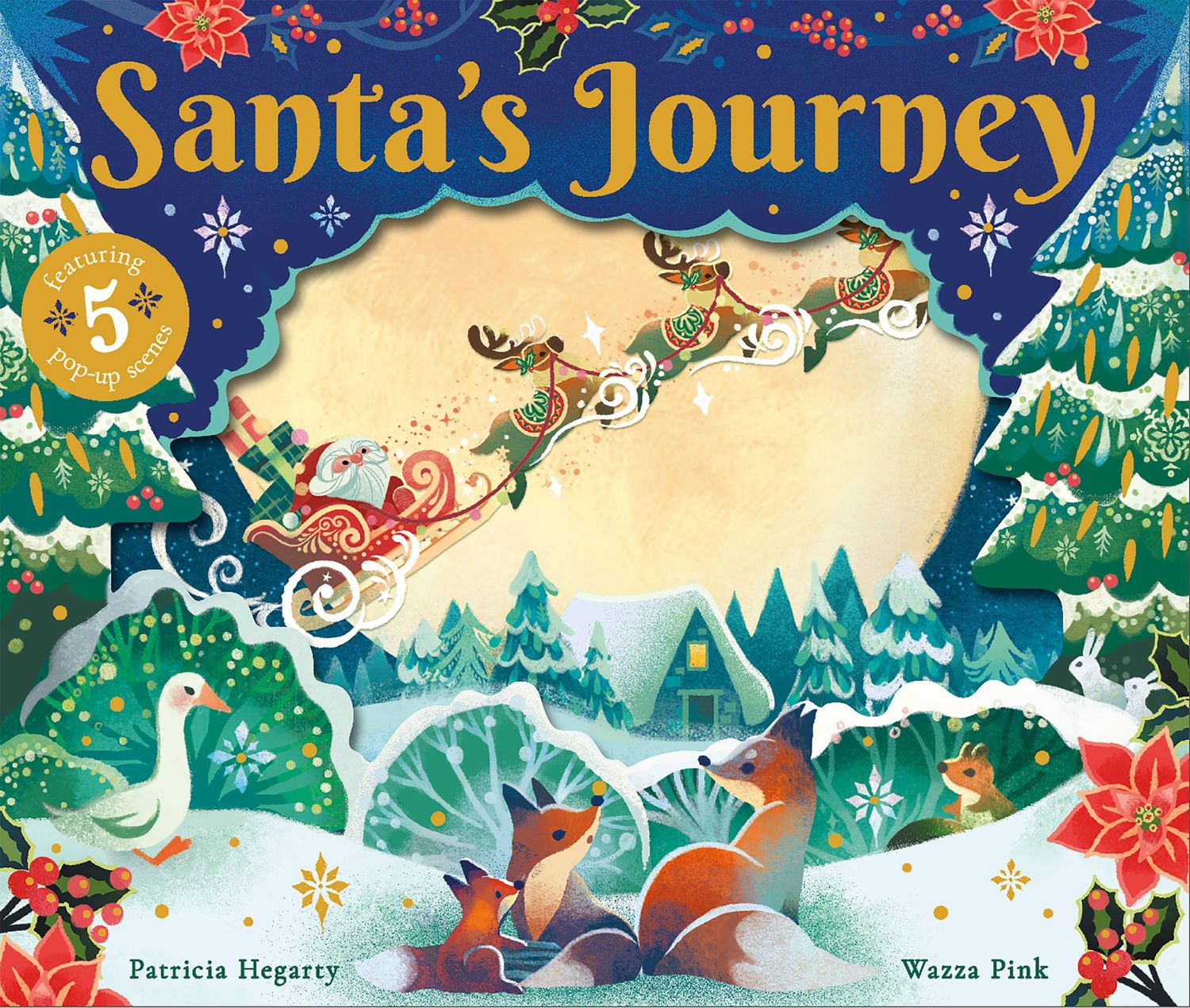 Santa’s Journey – A Magical Christmas Pop-up Book, Format: Paper Over Board
