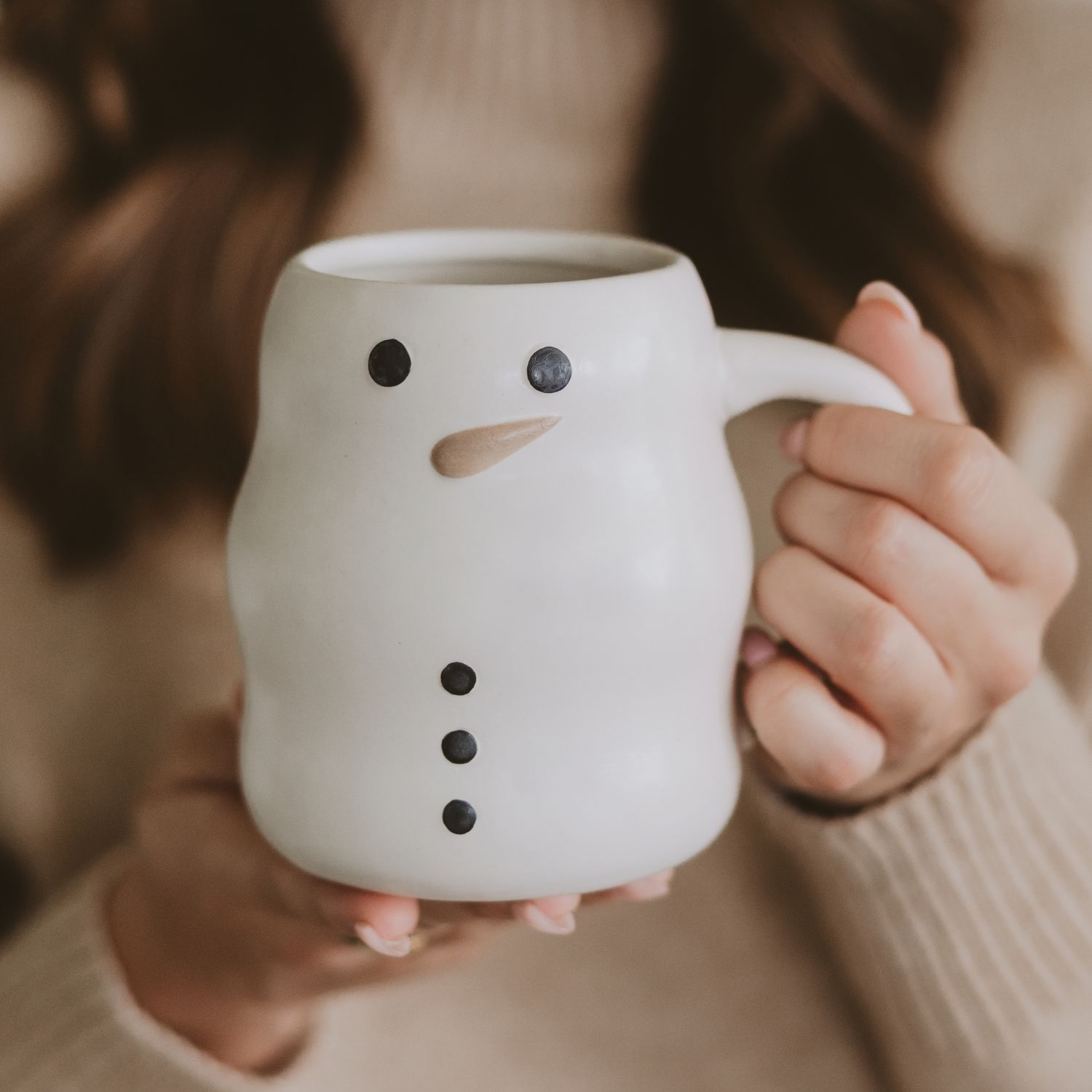 Snowman Coffee Mug - Christmas Decor &amp; Gifts