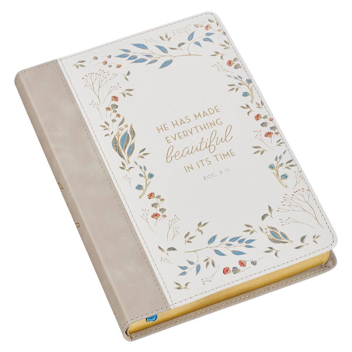 Journal Classic Beige/Cream Everything Beautiful Ecc. 3:11