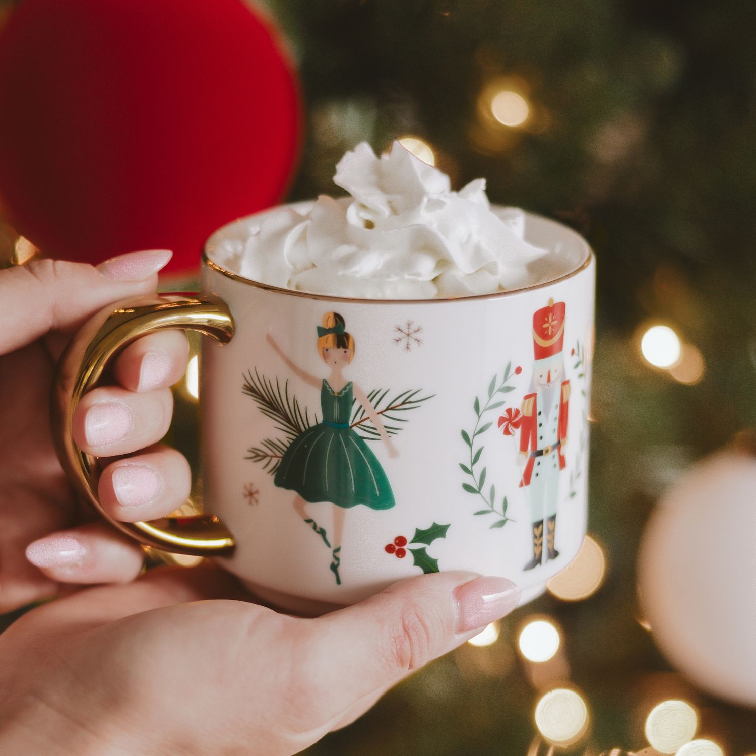 Nutcracker Coffee Mug - Christmas Decor &amp; Gifts