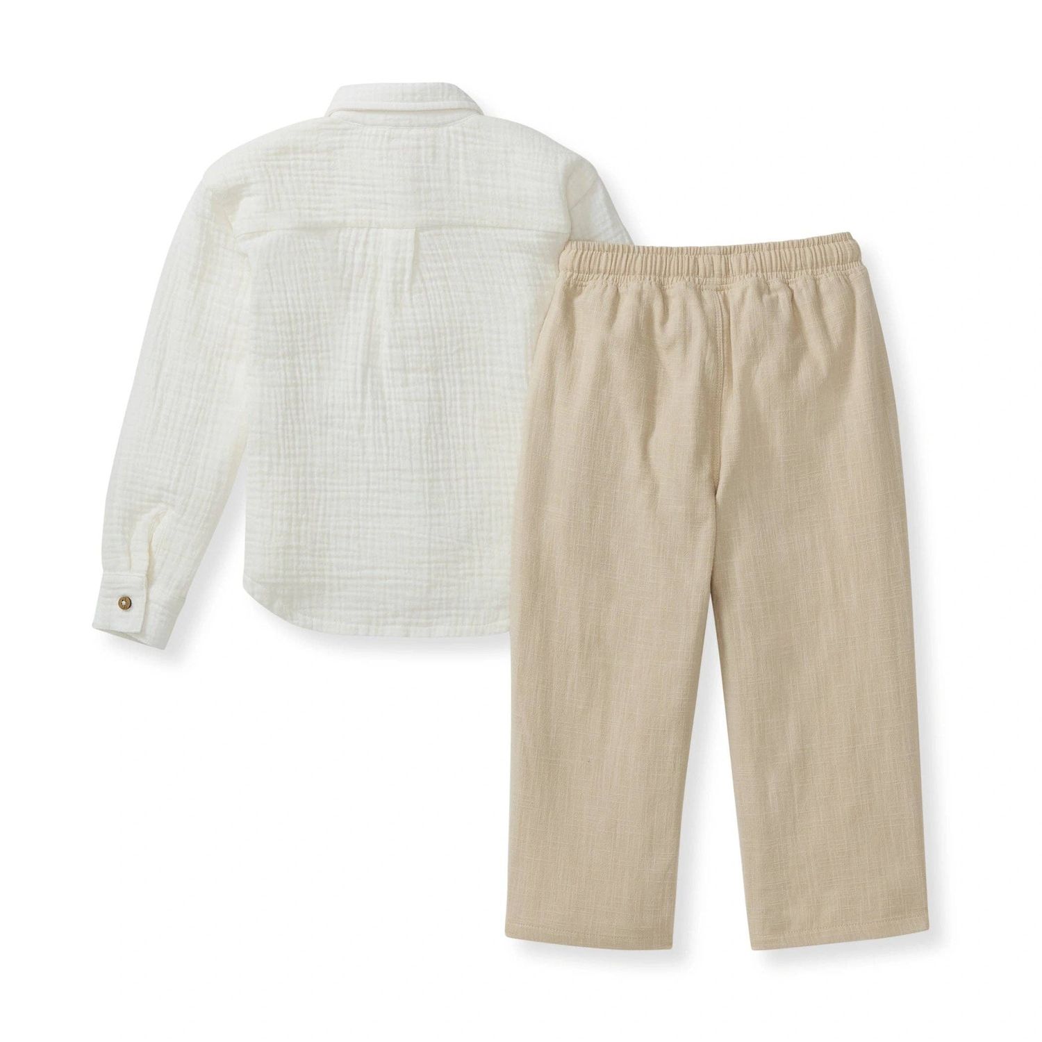 Button Down Boy Shirt &amp; Pants Set