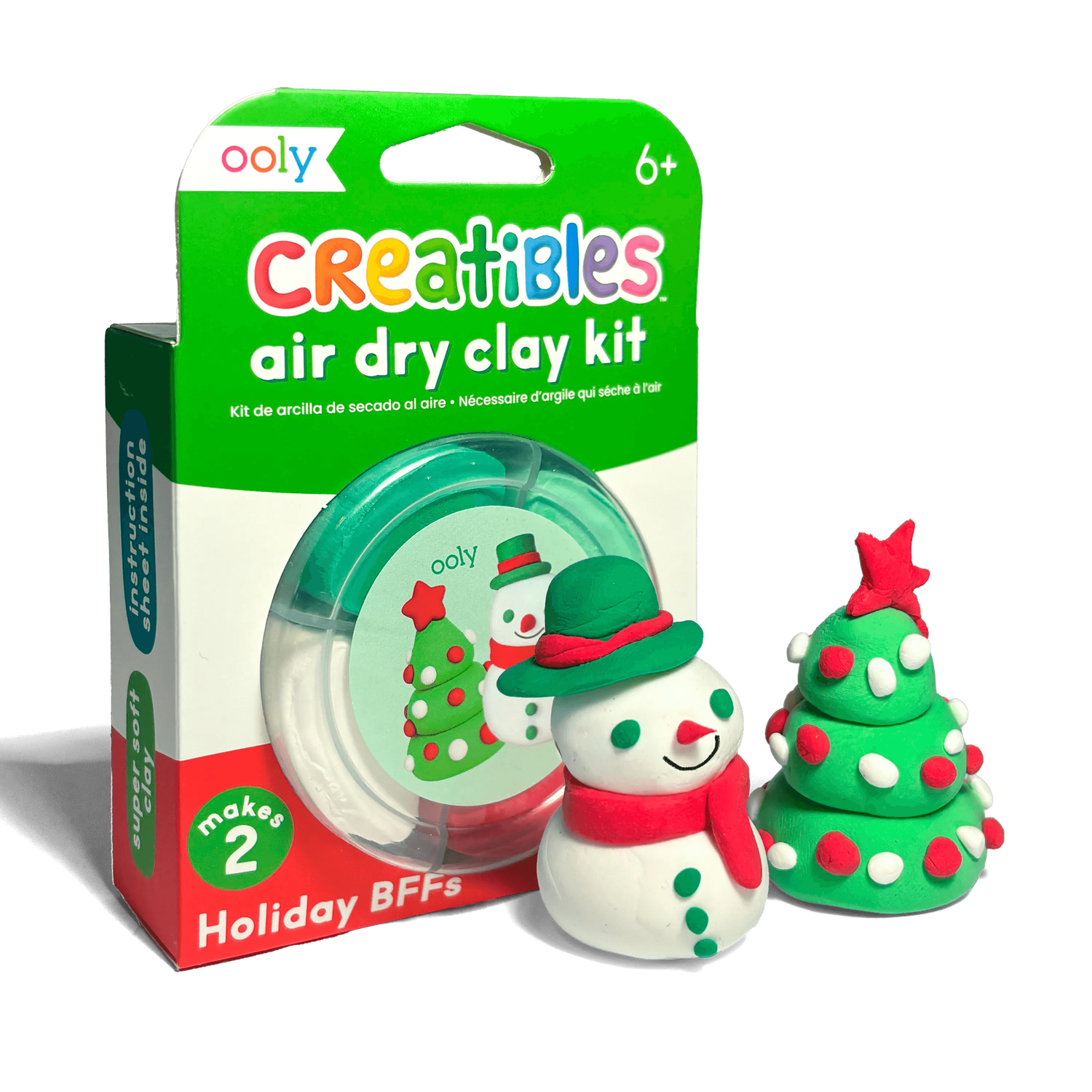 Creatibles: Air Dry Clay Kit - Holiday BFFs