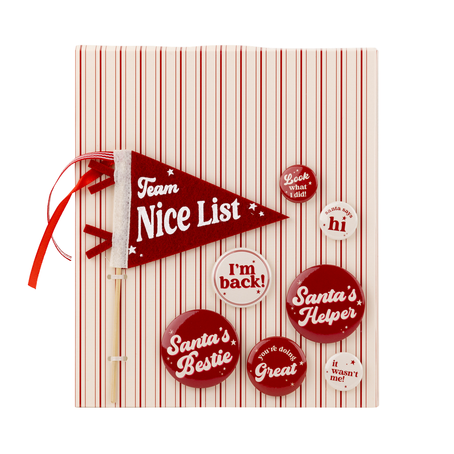 Elf Pennant and Buttons Set