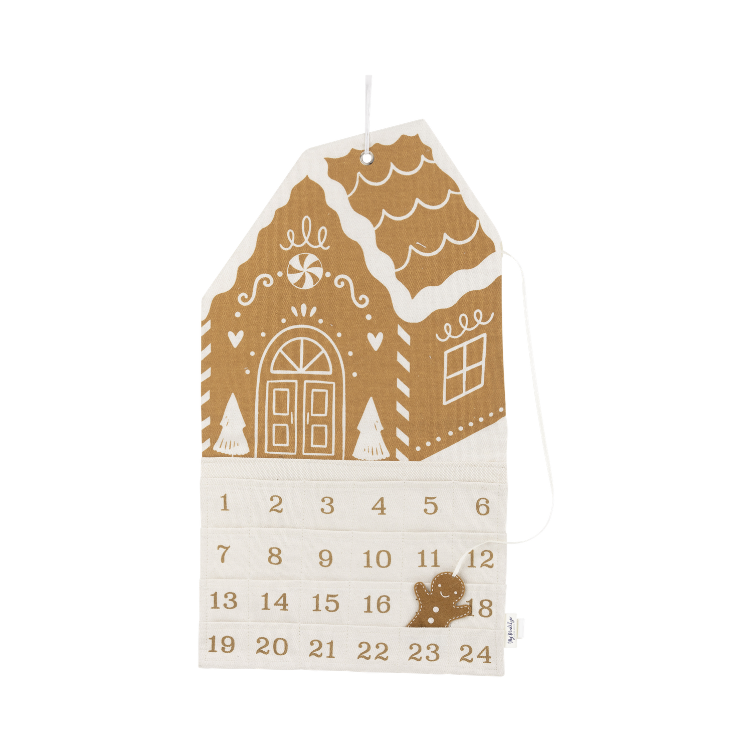 Gingerbread House Canvas Advent