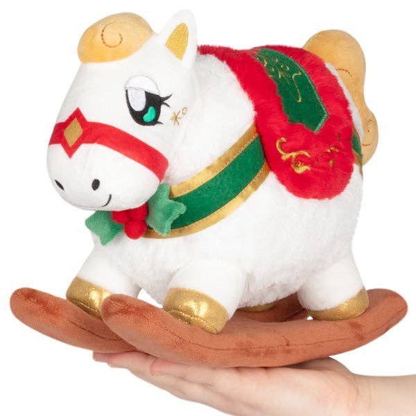 Squishable - Mini Festive Rocking Horse Plush