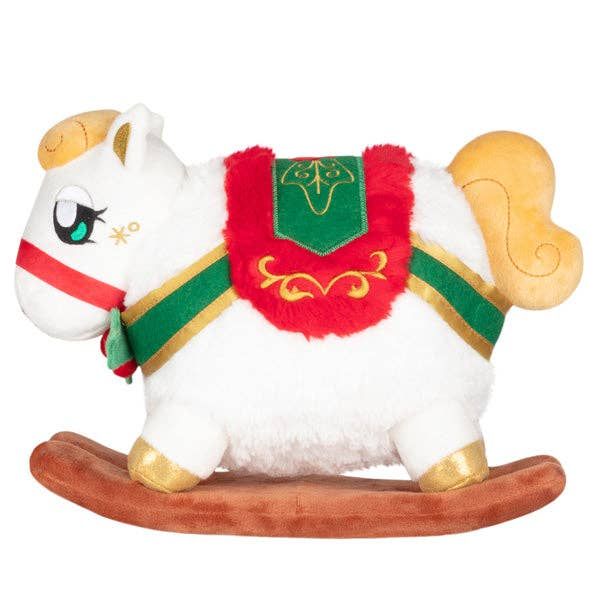 Squishable - Mini Festive Rocking Horse Plush