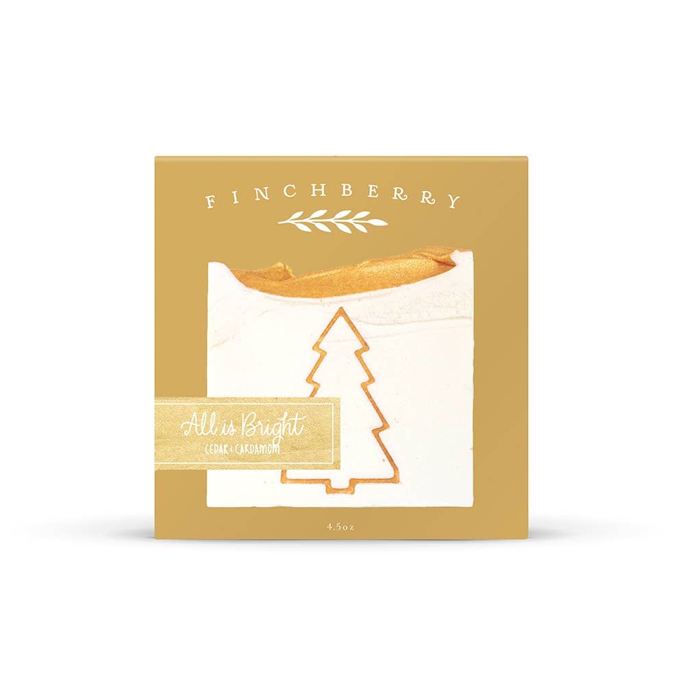 All is Bright Stocking Stuffer Vegan Holiday Boxed Soap