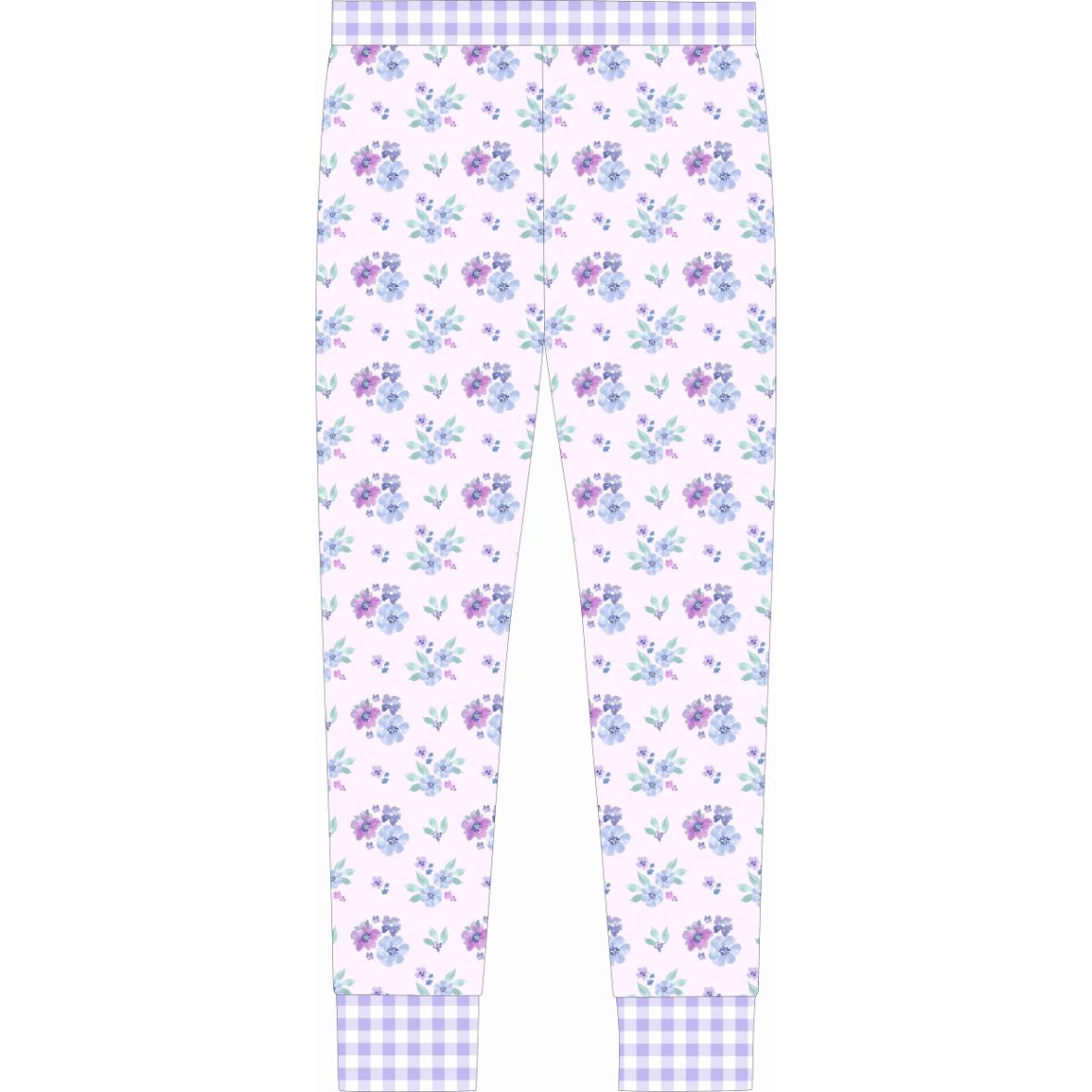 Lilac Garden Adult Bamboo Jogger