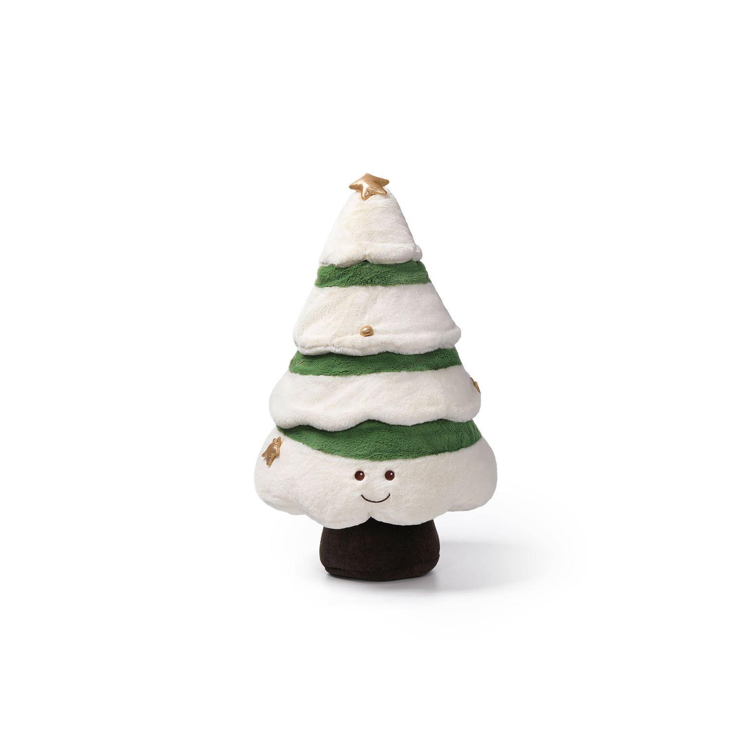 McHugs Snowy Christmas Tree Weighted Plush Animal 14"