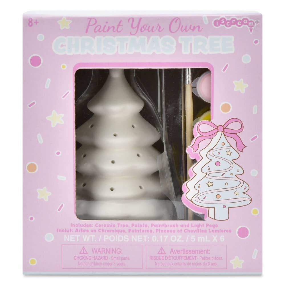 Paint Your Own Christmas Tree With Lights