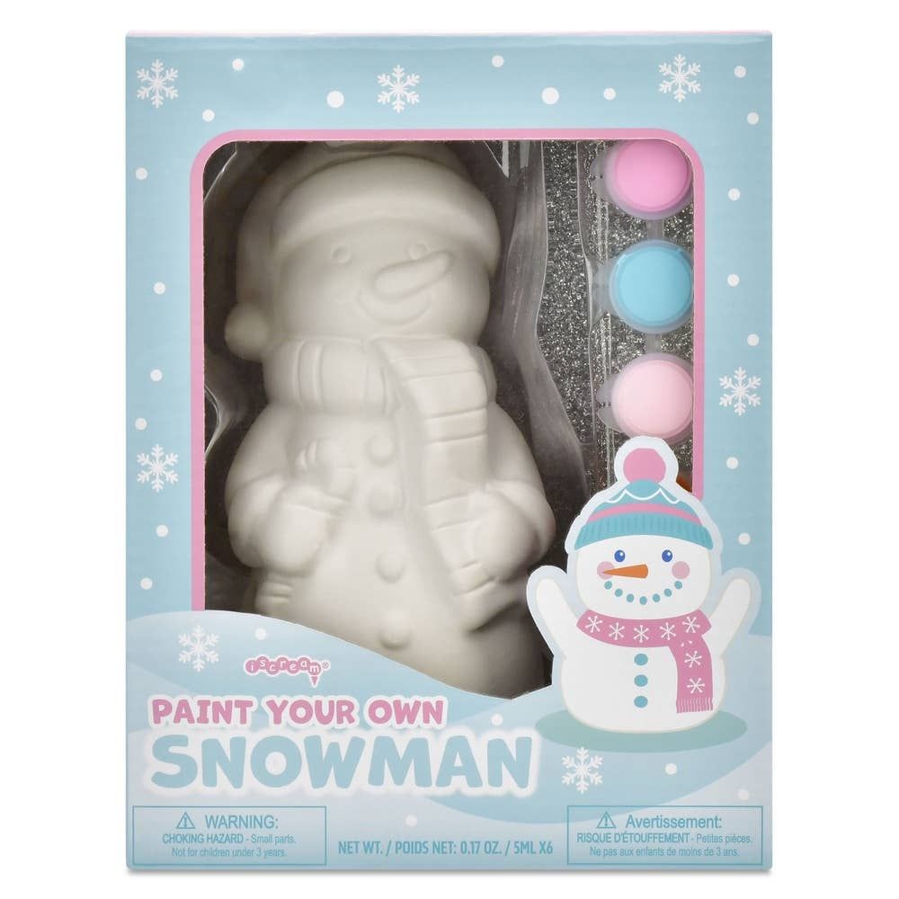 Paint Your Own Snowman