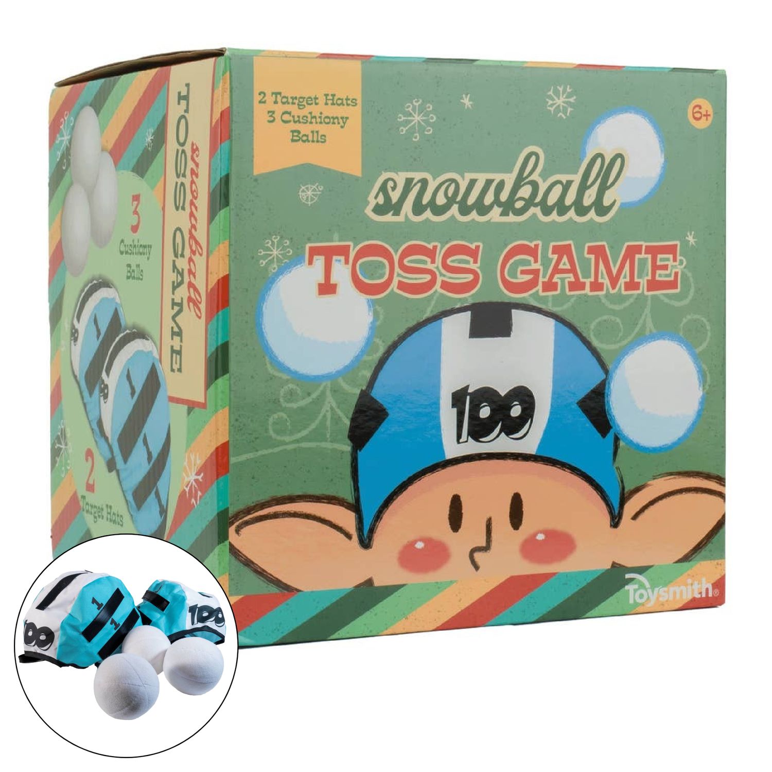 Snowball Toss Game - Holiday, Christmas, Winter