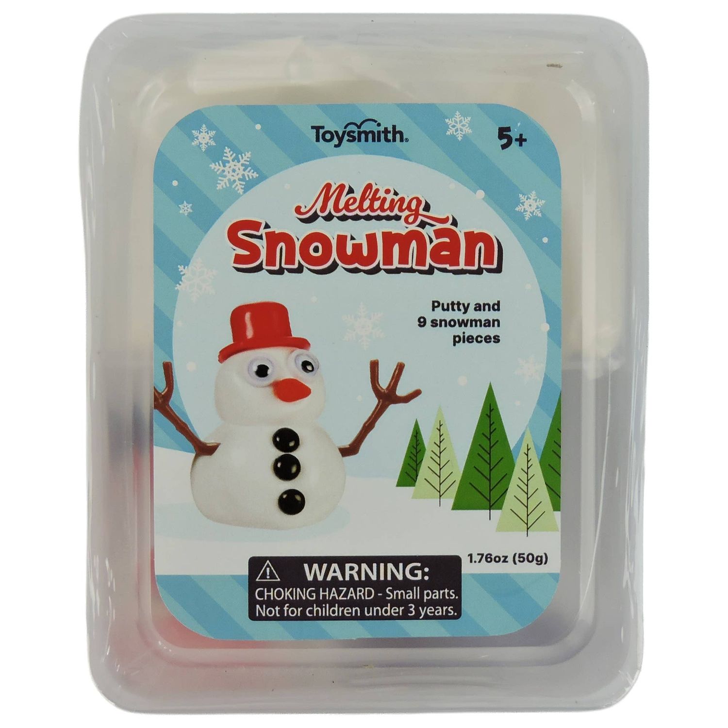 Melting Snowman Putty/Slime, Christmas, holiday