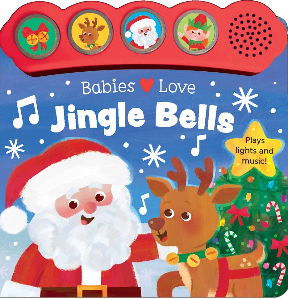 Babies Love Jingle Bells Christmas Sound Light Book
