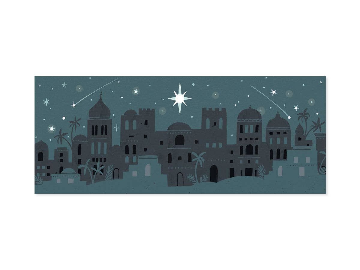 Christmas Light-up Nativity Pop-up Card
