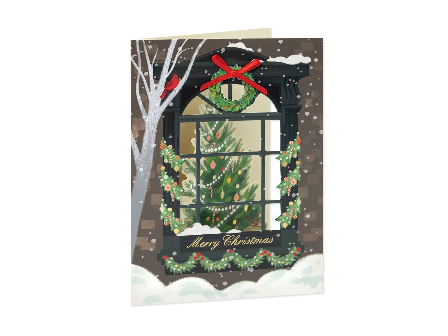 Cozy Room Pop-up Greeting Card - Holiday Boxed Cards Set