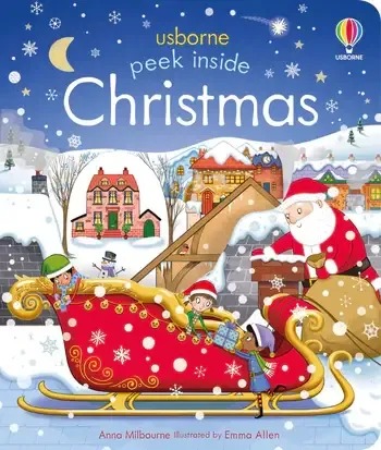 Peek Inside Christmas : Usborne