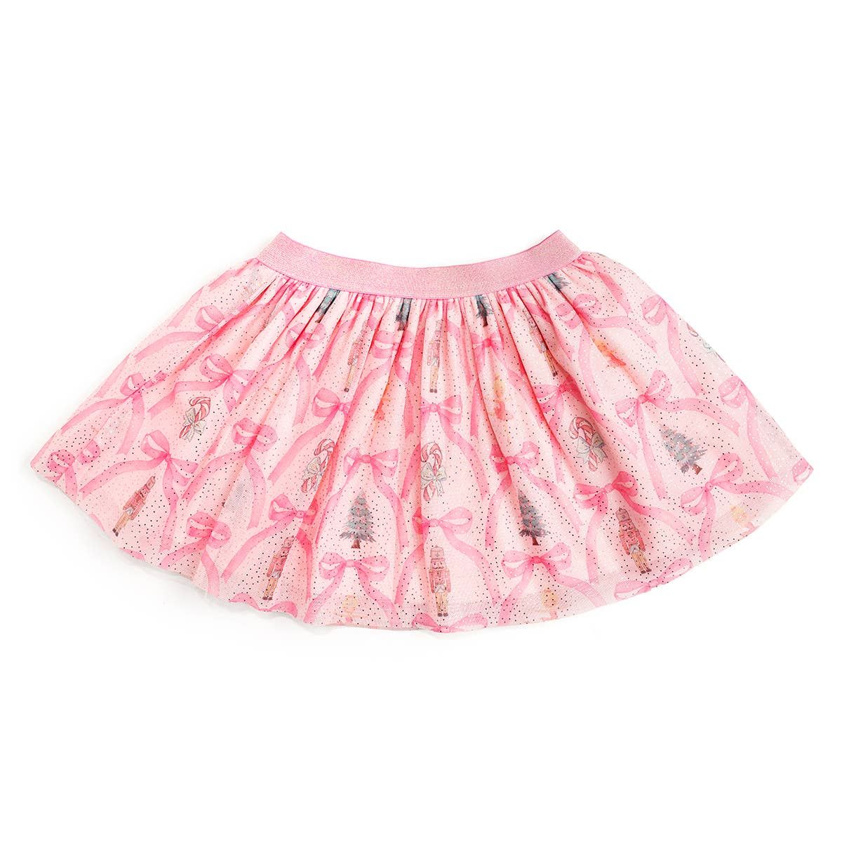 Nutcracker Trellis Christmas Tutu Skirt - Kids - Holiday