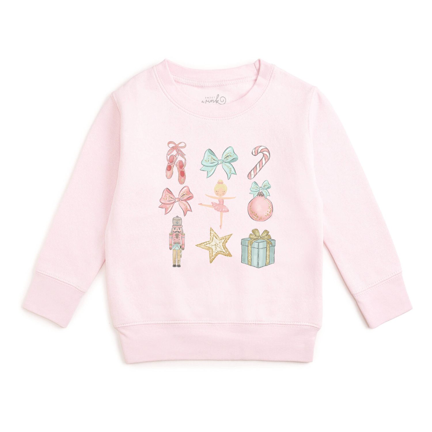 Nutcracker Cutie Christmas Sweatshirt - Kids Clothing