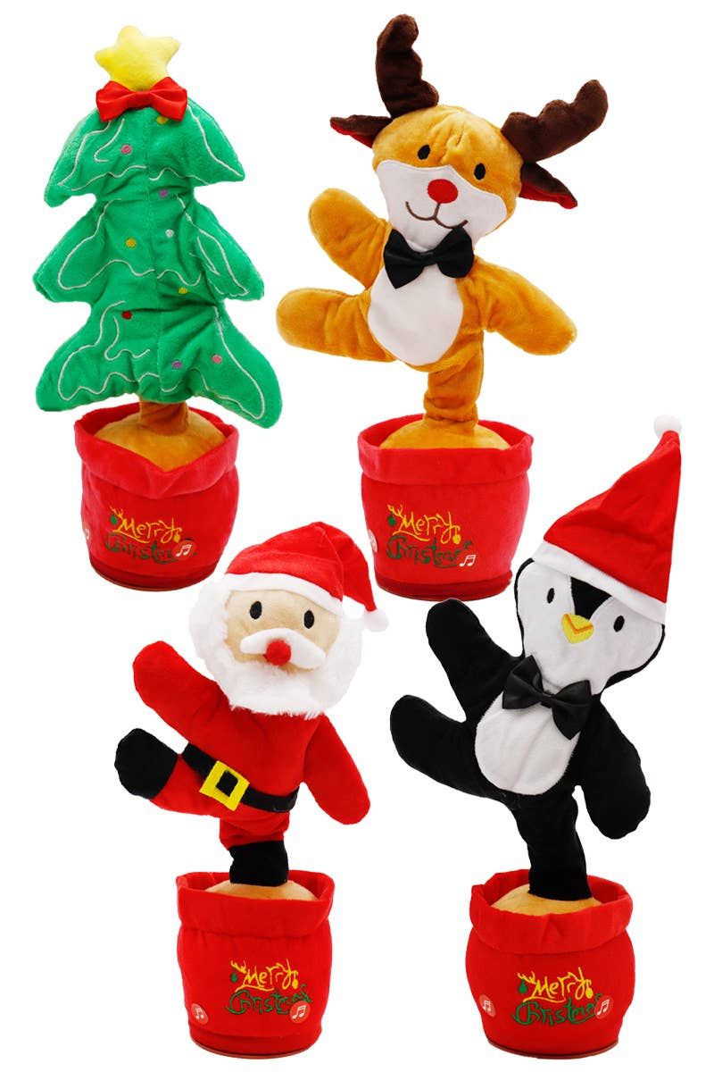 Christmas Sound Mimicking Music Dancing Toy