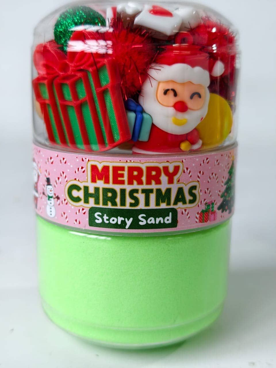 Christmas Sand Jar