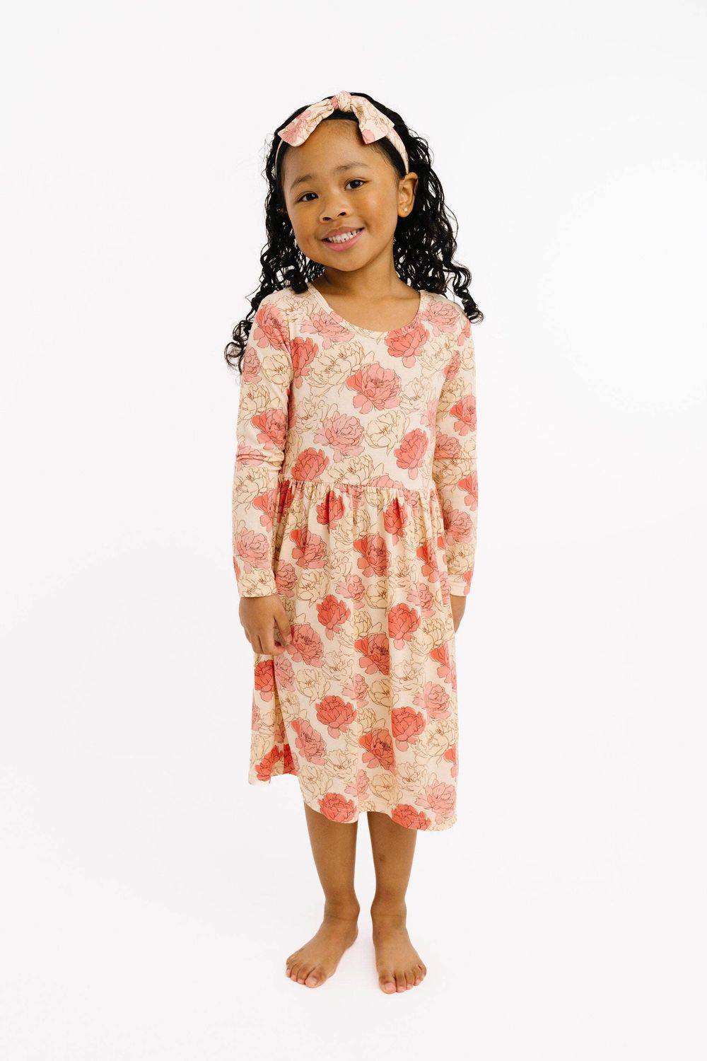 Peony Bamboo Dress