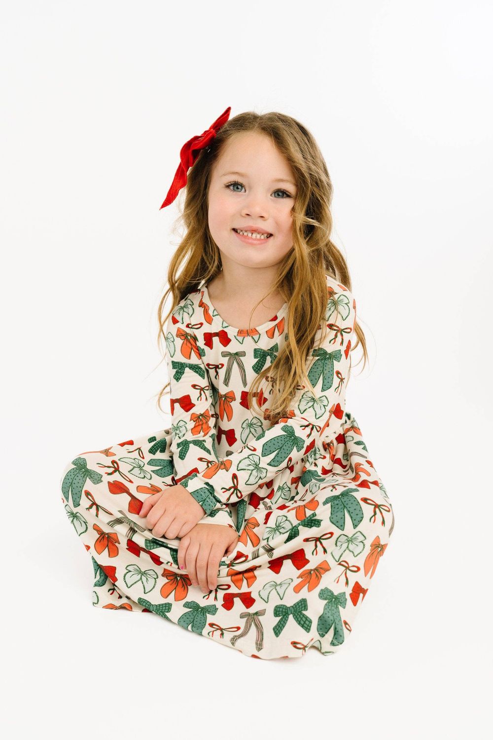 Merry Bows Bamboo Dress