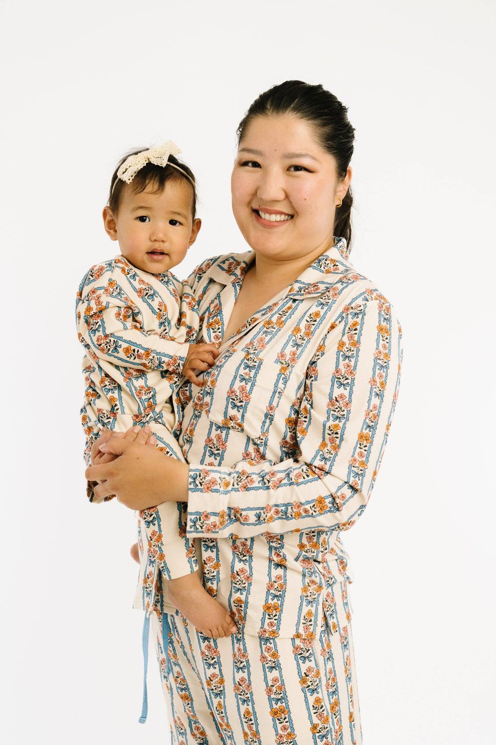 Cottage Bouquet Women's Button Up Long Sleeve Set