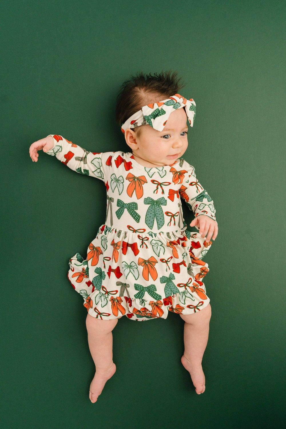 Merry Bows Bodysuit Bamboo Dress
