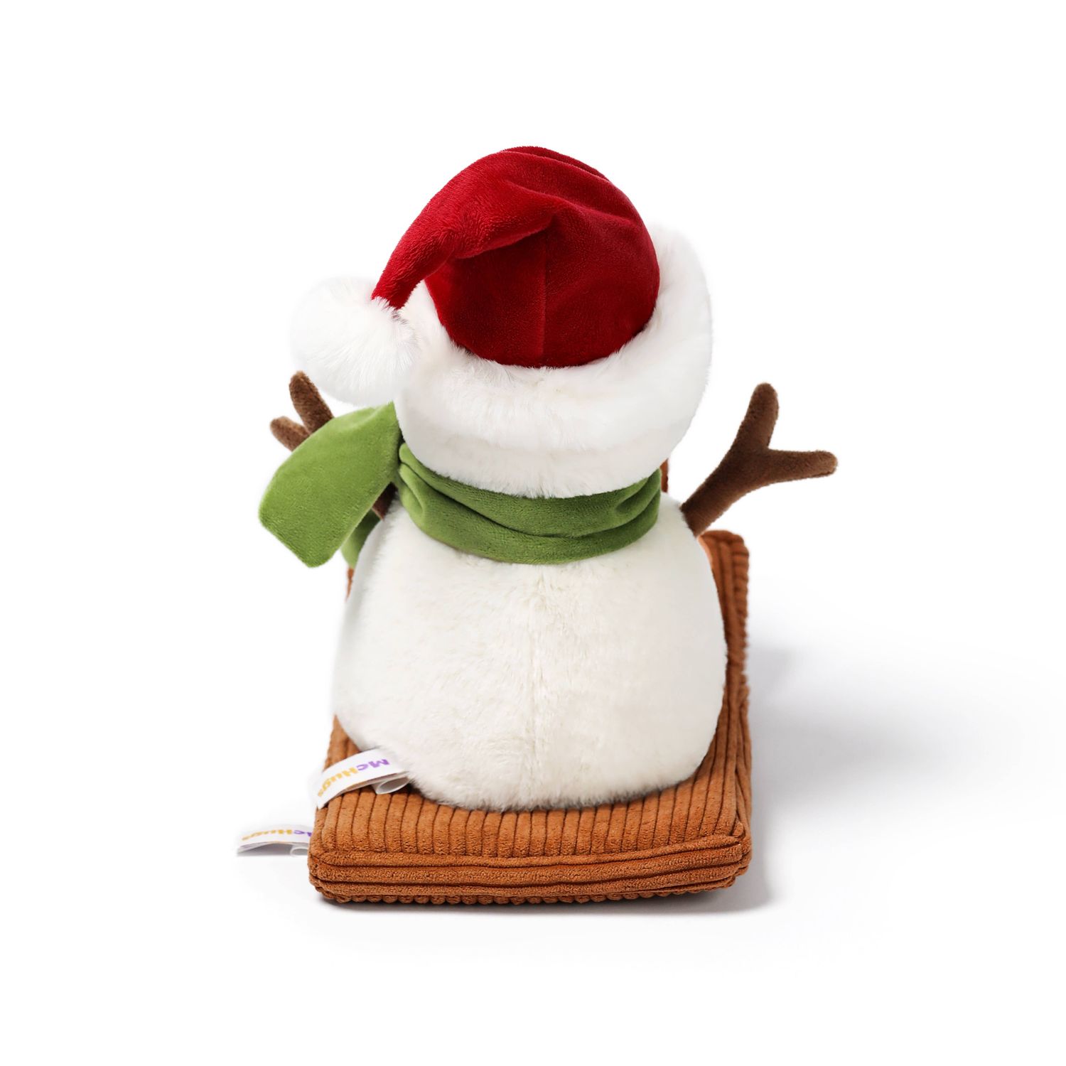 McHugs Candy Snowman Christmas Weighted Plush 10"