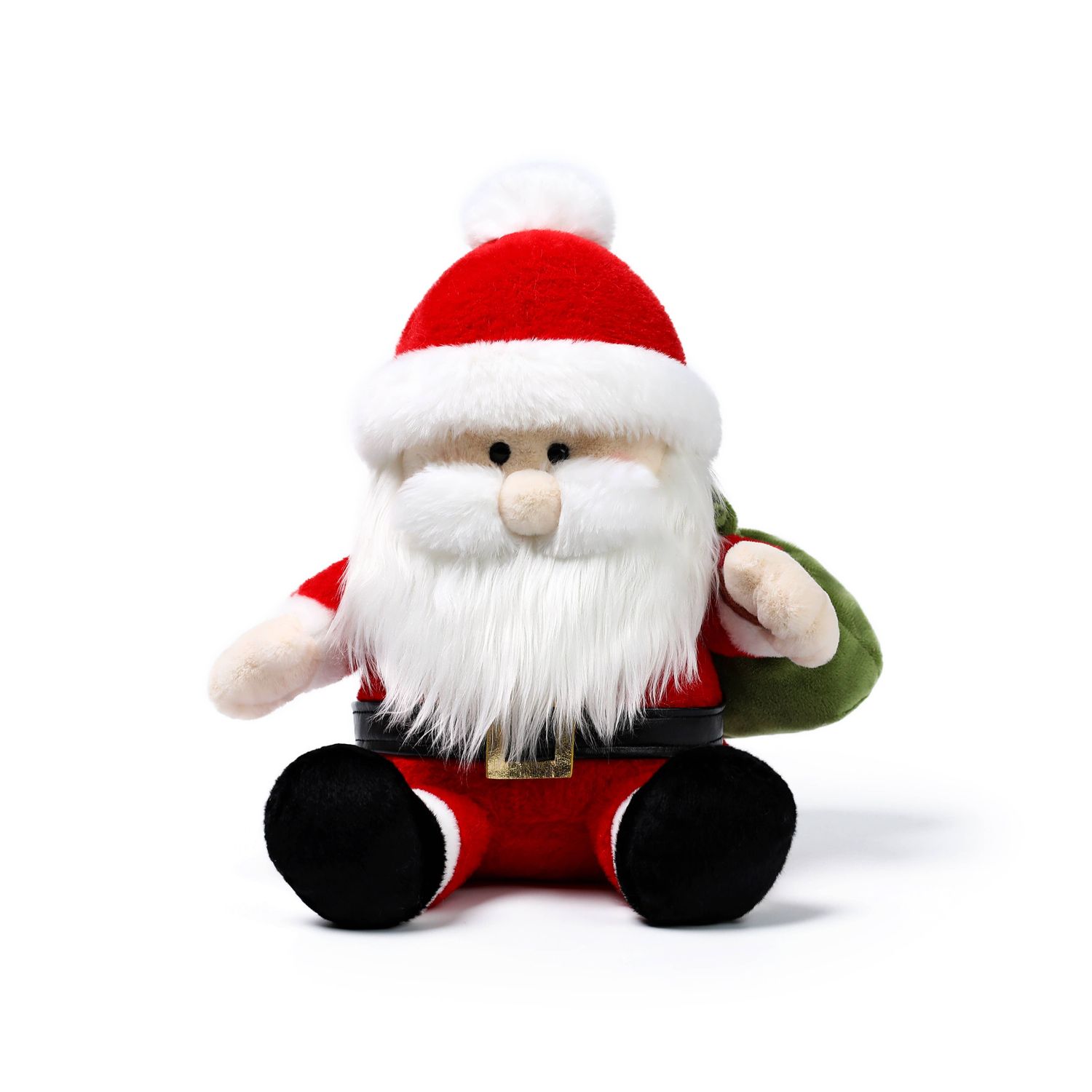 McHugs Delivery Santa Christmas Weighted Plush Animal 10"
