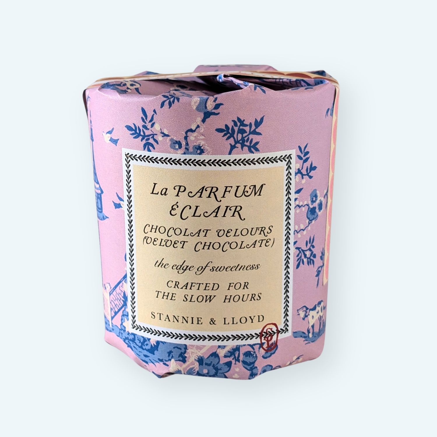 Gift Wrap Candle - Modern Toile