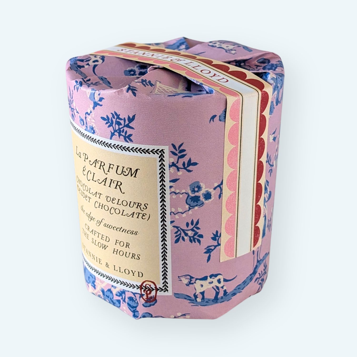 Gift Wrap Candle - Modern Toile