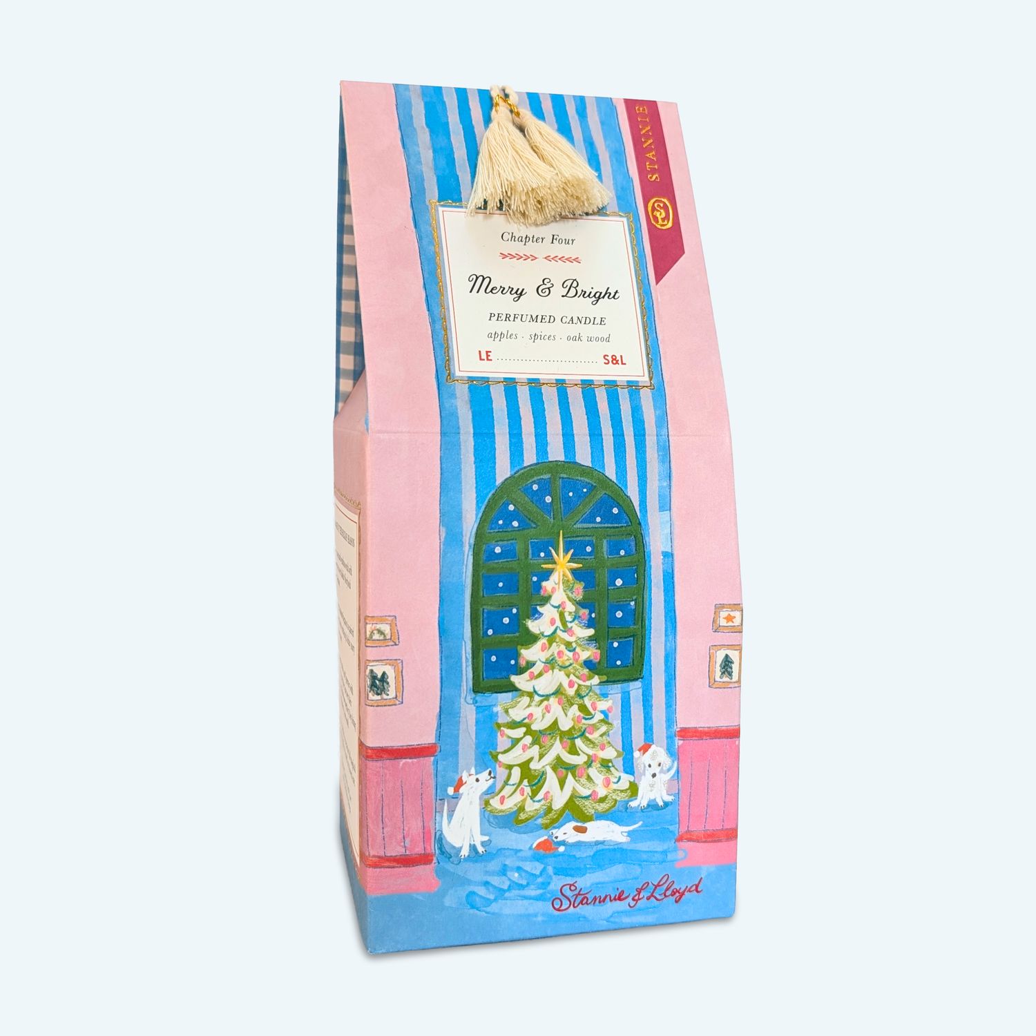 Holiday Storybook Candle - Merry &amp; Bright