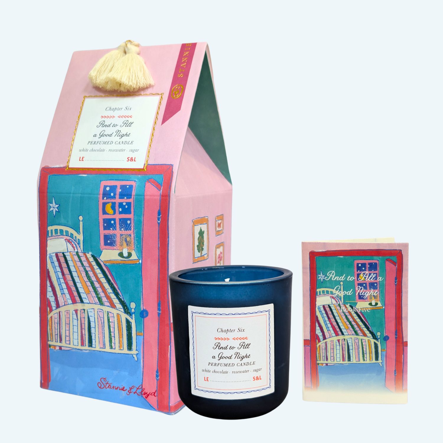 Holiday Storybook Candle - Merry &amp; Bright