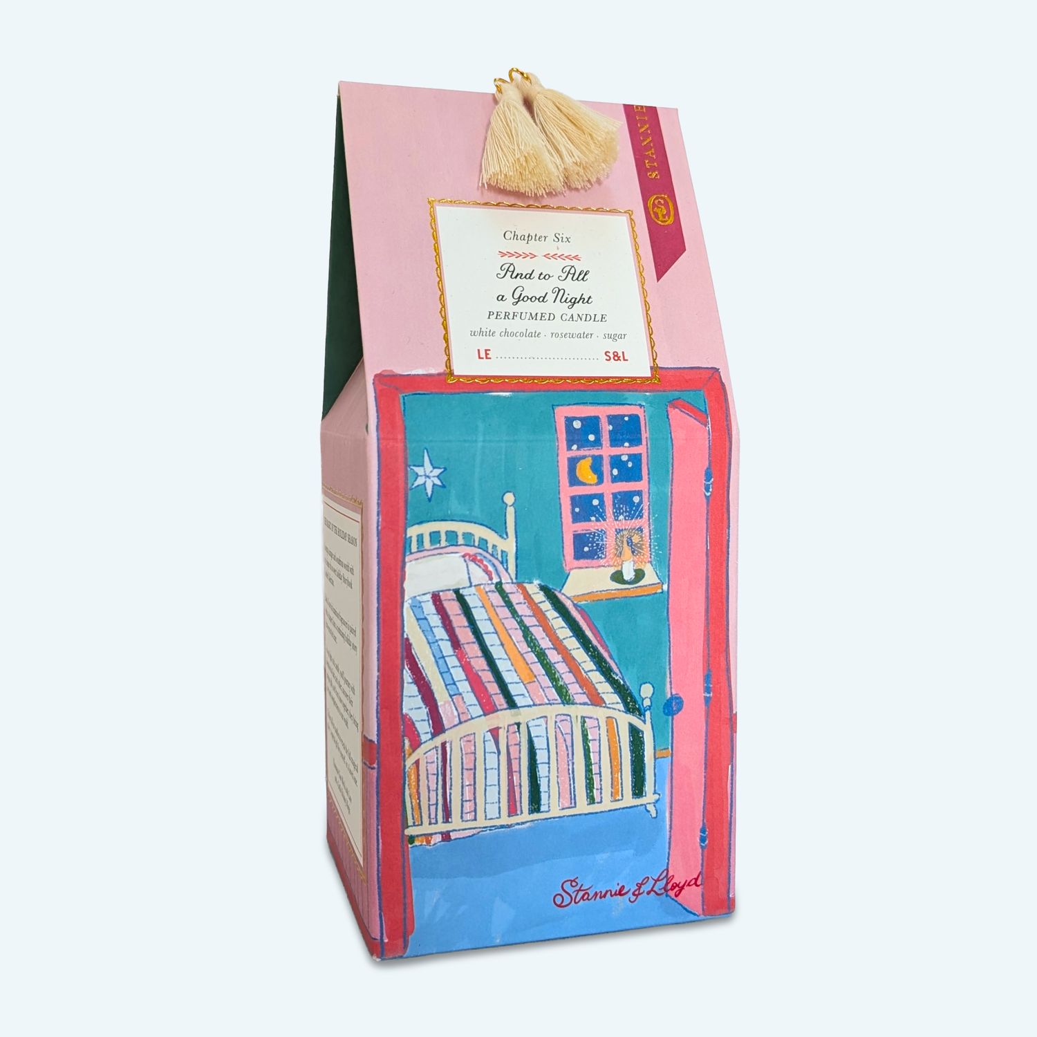 Holiday Storybook Candle - And to All a Good Night