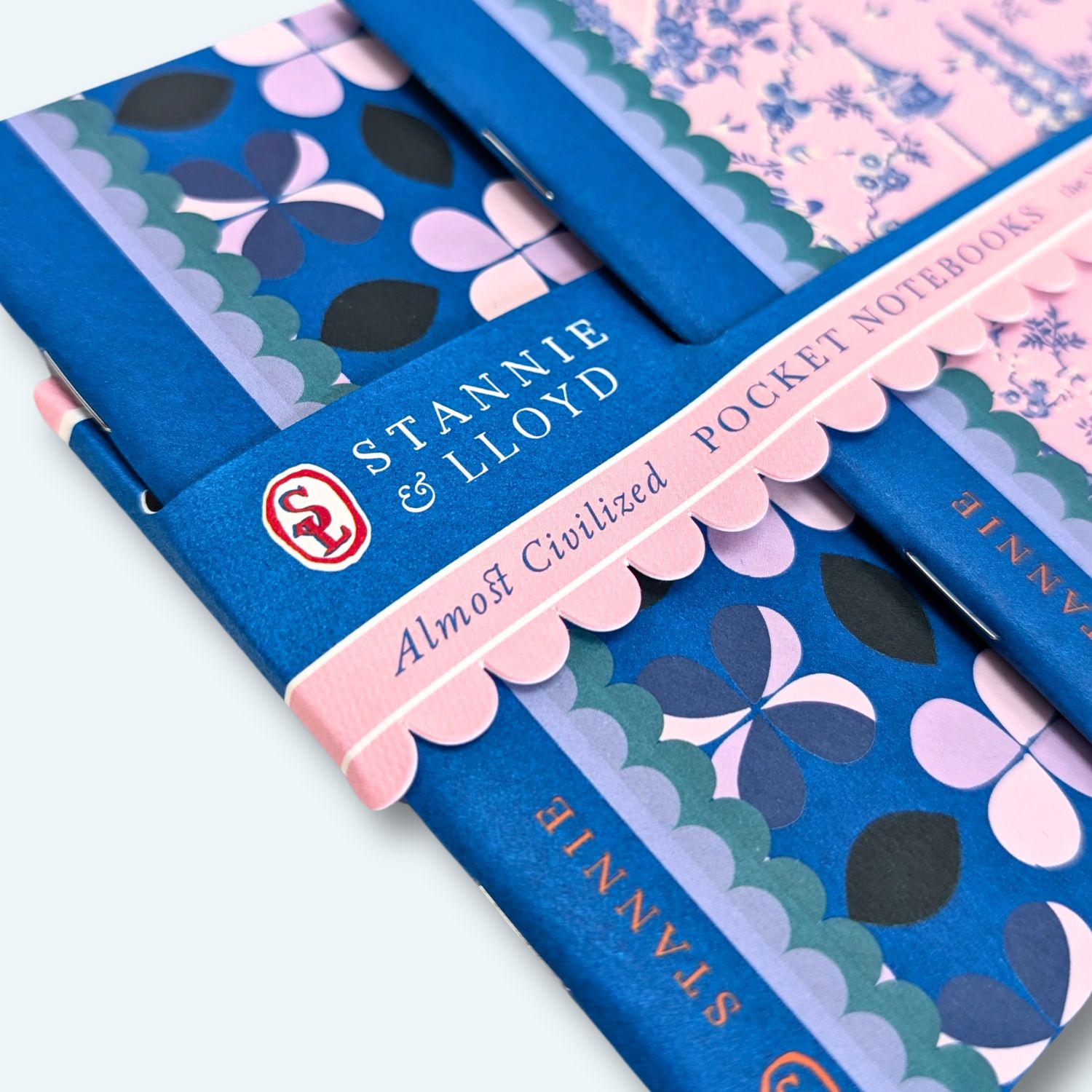 Pocket Notebook Duo - Modern Toile
