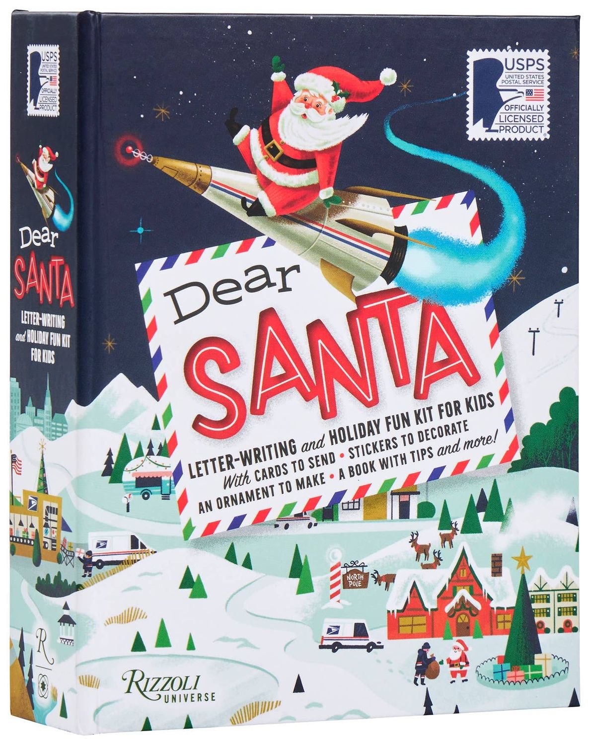 Dear SantaLetter-Writing and Holiday Fun Kit for Kids
