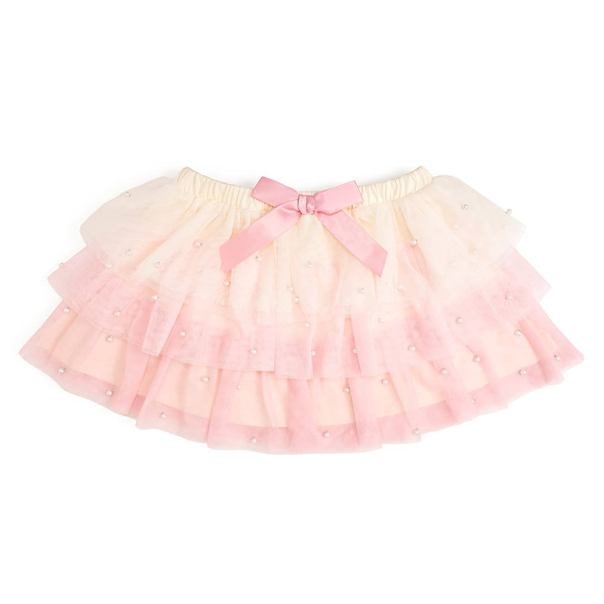Pretty Pearl Petal Tutu Skirt - Kids Boutique Clothing, Size: 0-12M