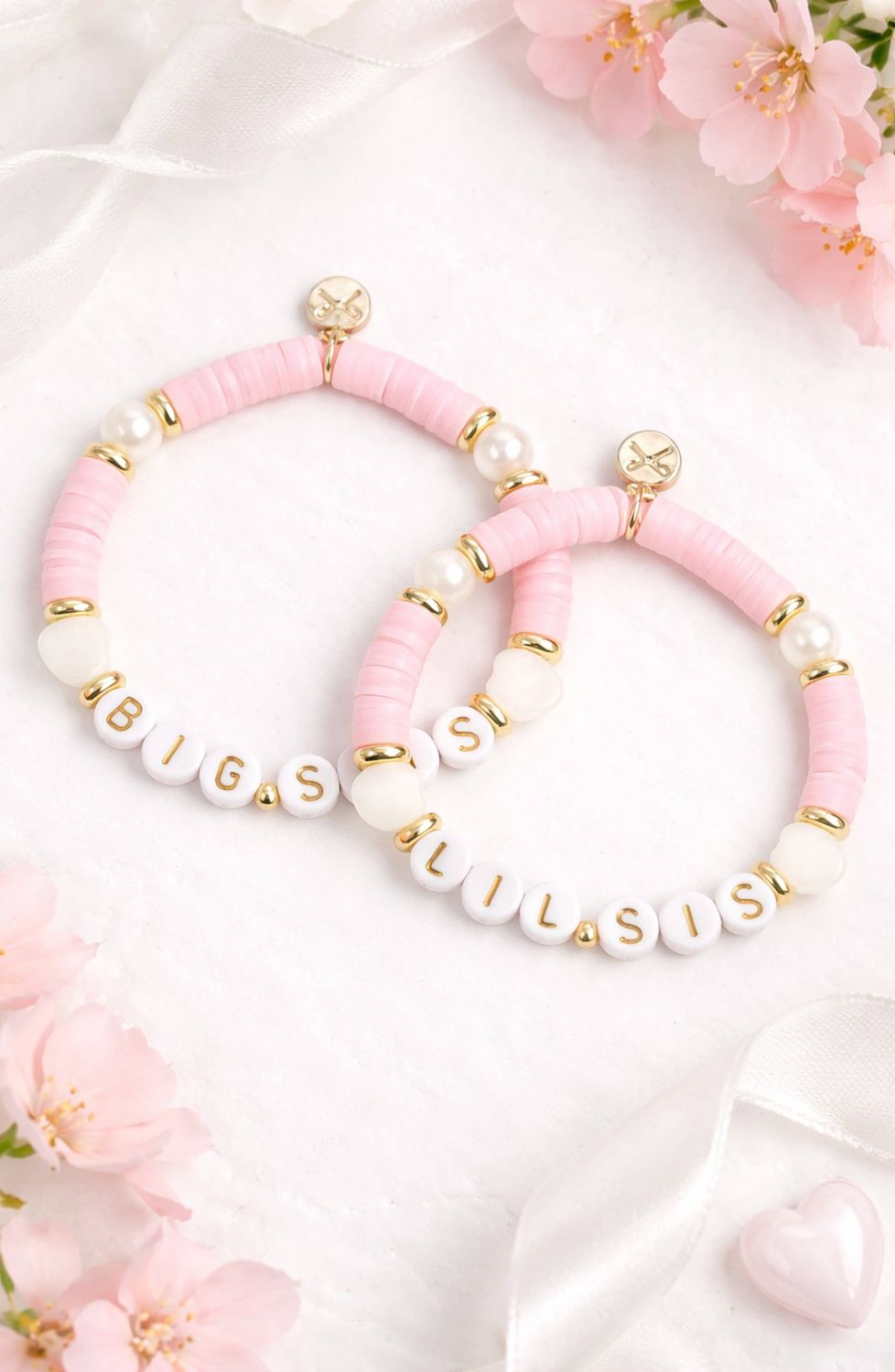 Big &amp; Lil Sis Bracelet Set